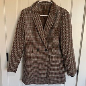 Plaid Blazer
